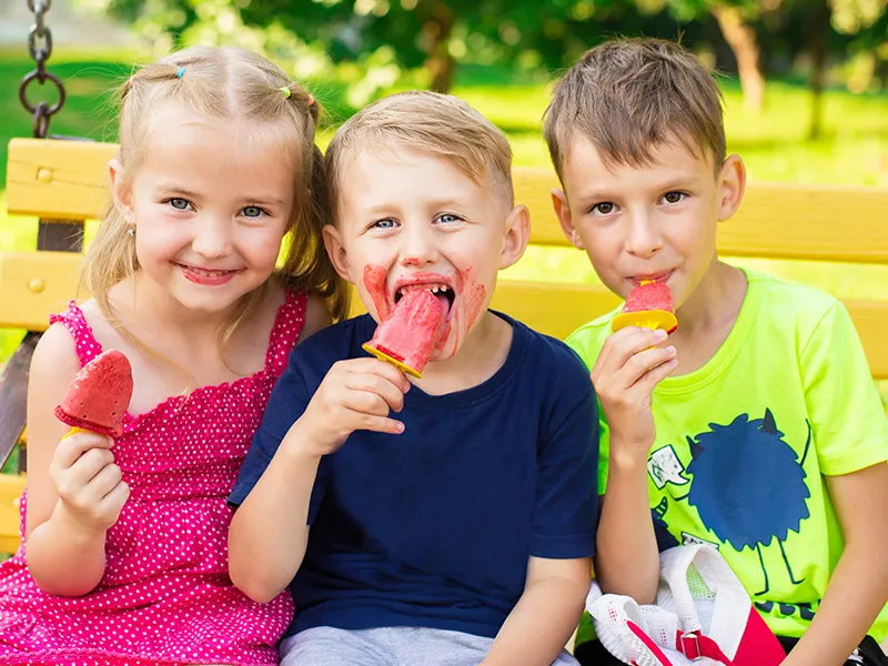 Smoothie-popsicles